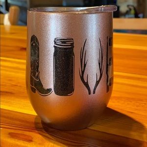 Swig stemless wine glass